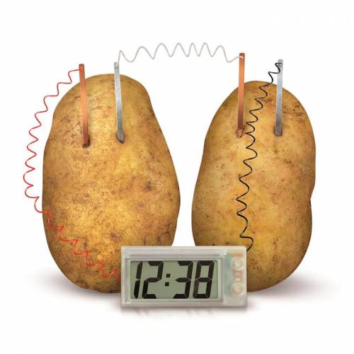Crea il tuo orologio con patate