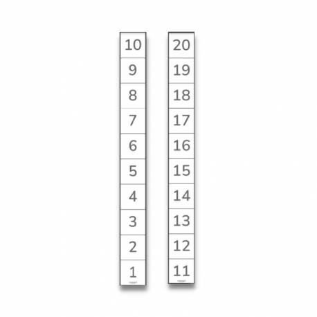 Rectas Numéricas 1-10 y 11-20 Made in Spain Aprender a Contar