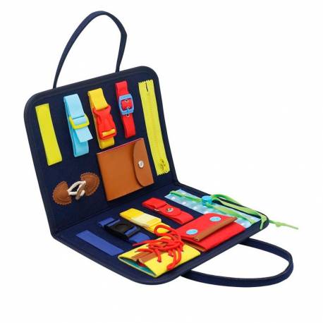 Custodia in feltro con Broches e Chiusura