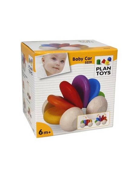 Coche arcoiris Plan Toys Bebés