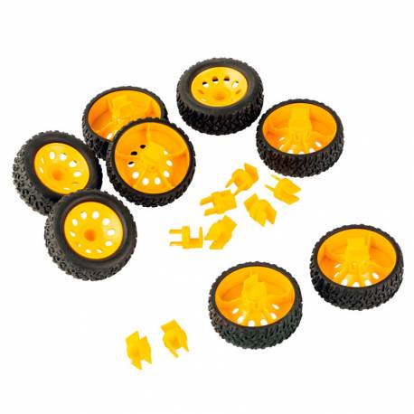 Unire clip - Ruote con clip (L)