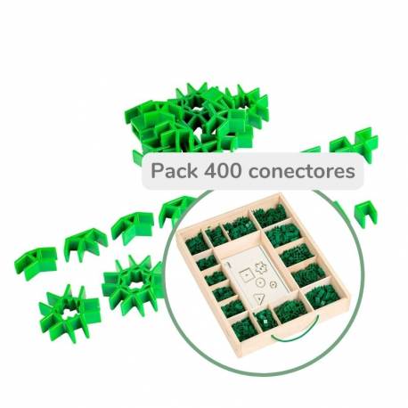 Join Clips - Conectores de Kapla (400 uds)  Construcciones