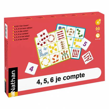 4,5,6 ¡Sé contar! Nathan Aprender a Contar