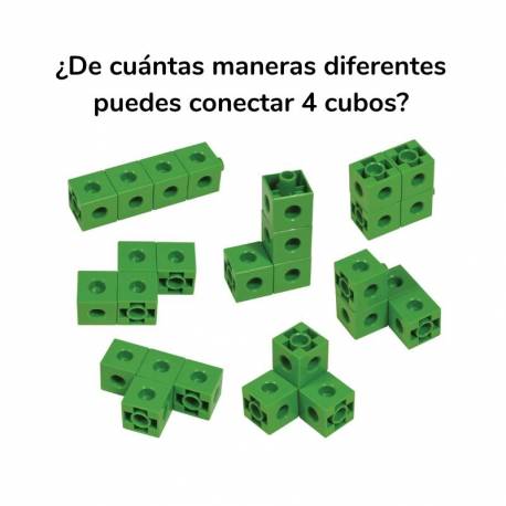 Policubos Mathlink (100 uds) 2 cm Edx Education Geometría