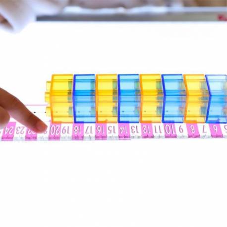 Regola trasparente di 1 metro