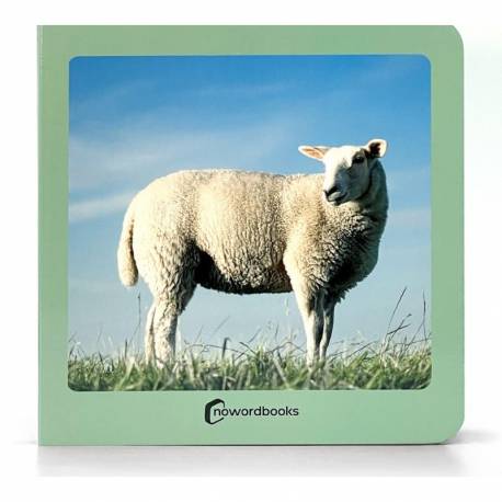 Cuento imágenes reales - Animales de la granja 2 Nowordbooks Nowordbooks
