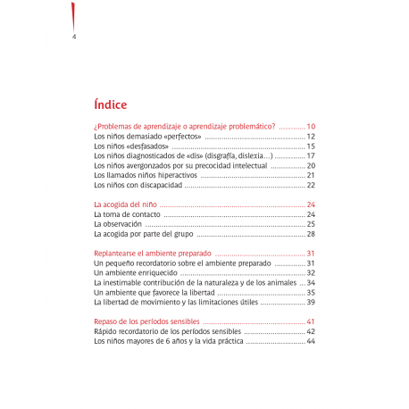 Montessori: Cuando los niños empiezan después de 6 años Escuela Viva Manuales Montessori
