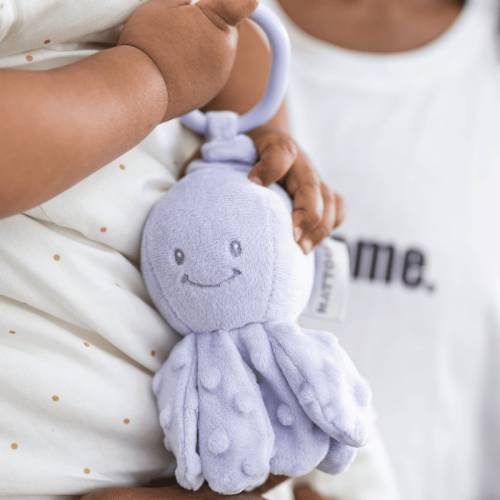 Colgador de Pulpo sensorial Lila Nattou Bebés