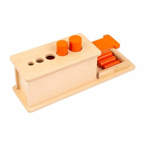 Caja de permanencia con cilindros Naranja Nienhuis De 1 a 3 años
