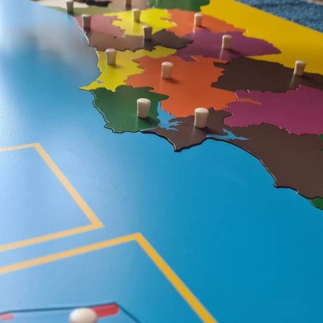 Mapa Portugal Montessori para todos Geografía