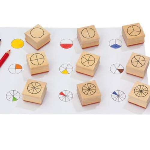 Cuños de Fracciones  Fracciones