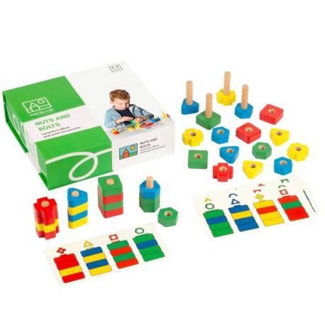 Actividades con Tuercas y tornillos Toys for life Juegos de mesa
