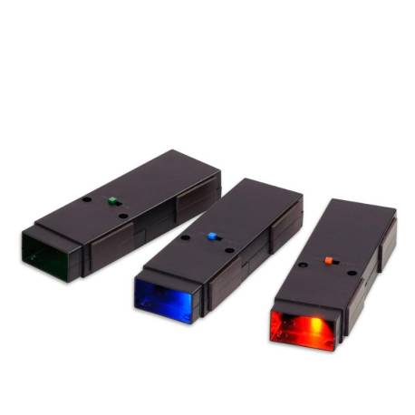 Linternas LED (rojo, verde y azul)  Física y Experimentos
