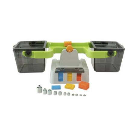 Balanza con pesas y cubetas Montessori para todos Física y Experimentos