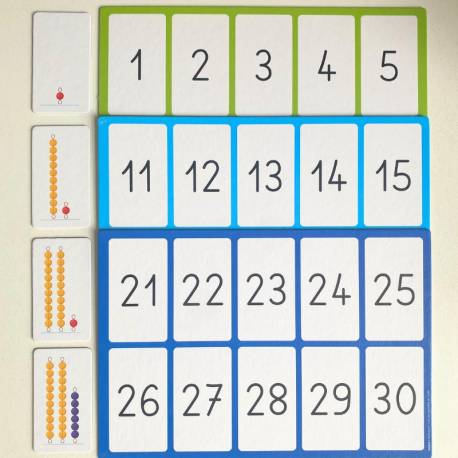 Lotus ammonta da 1 a 30 Montessori 2