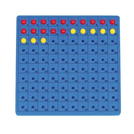 100+ Scheda di moltiplicazione con perni