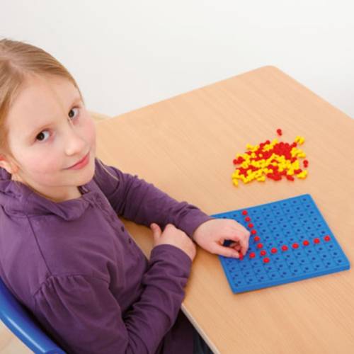 100+ Scheda di moltiplicazione con perni