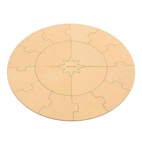 Cerchio con mesi e stagioni (DIY)