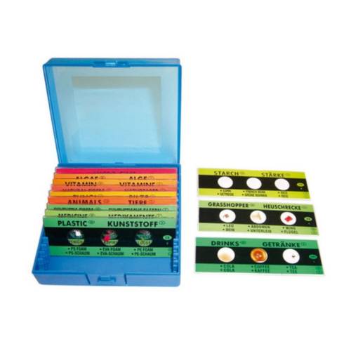 Porta campioni in microscopio