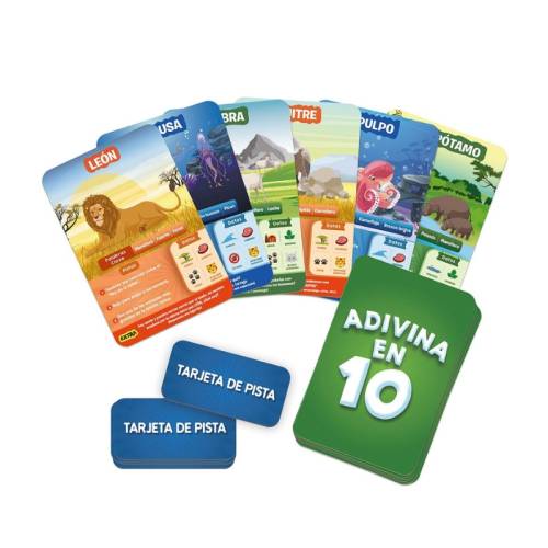 Adivina en 10: Mundo animal Ludilo Juegos de mesa
