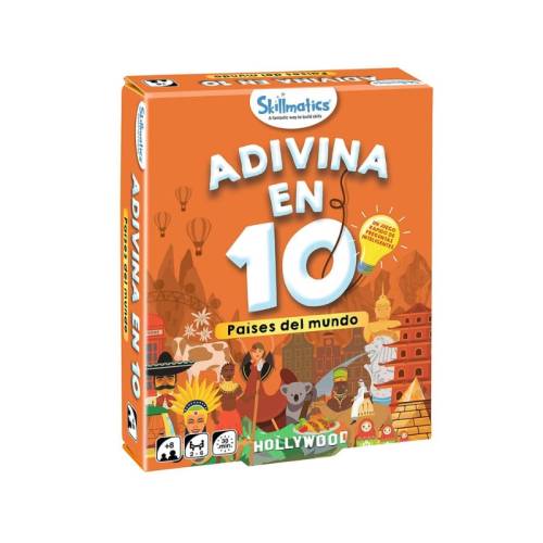 Adivina en 10: Países del mundo Ludilo Juegos de mesa