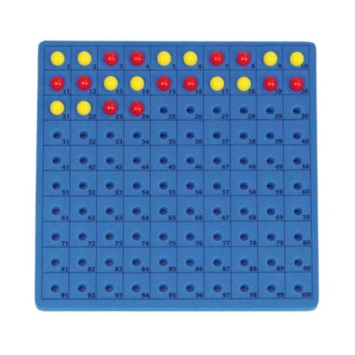 100+ Scheda di moltiplicazione con perni