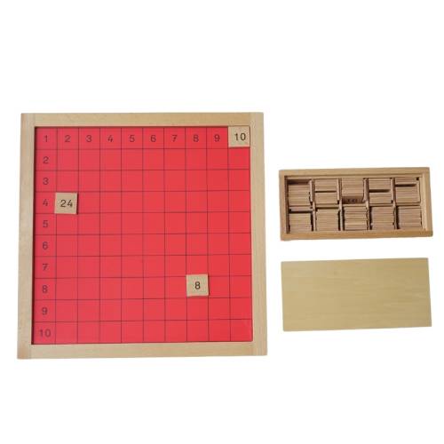 Tabla de pitágoras PREMIUM Montessori para todos Operaciones Básicas