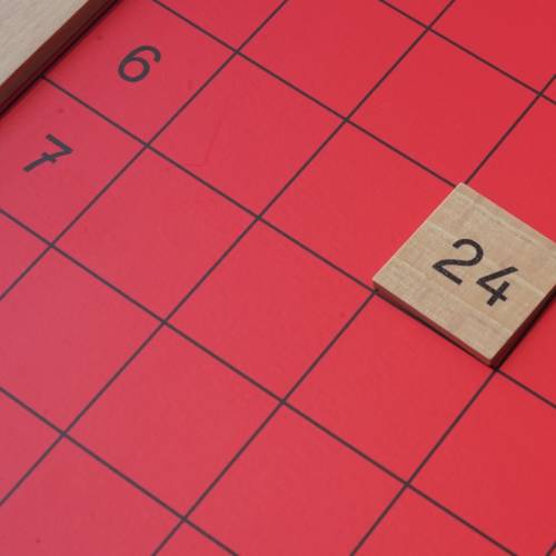 Tabla de pitágoras PREMIUM Montessori para todos Operaciones Básicas