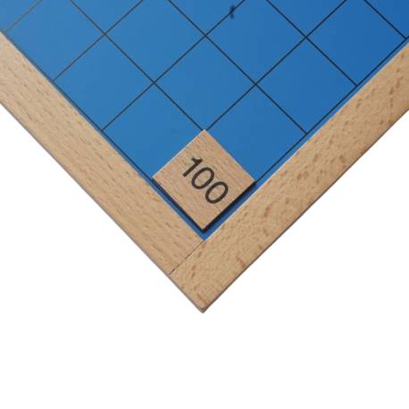 Tablero 100 PREMIUM Montessori para todos Contar del 0 al 100