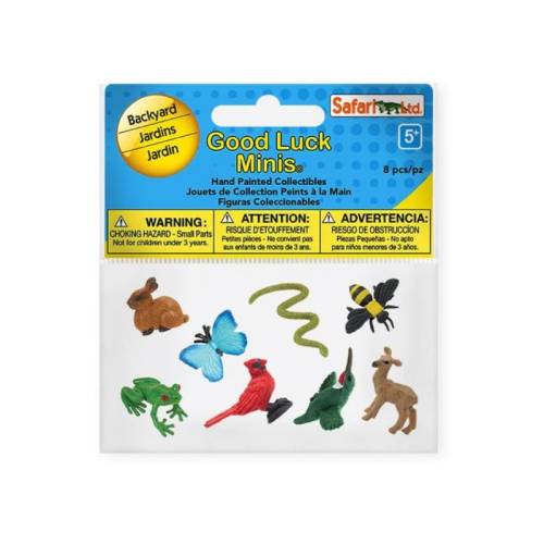 Minis Jardín Backyard Safari LTD Good Luck Minis