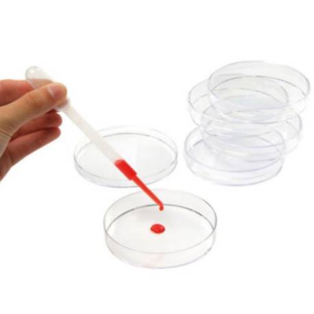Pack de 3 placas Petri de plástico  Física y Experimentos