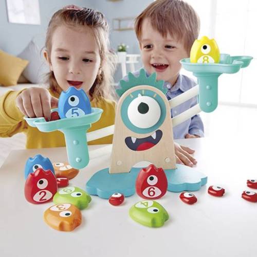 Balanza Monster Math Hape Toys Más de 3 años Balanza Monster Math Hape Toys Más de 3 años