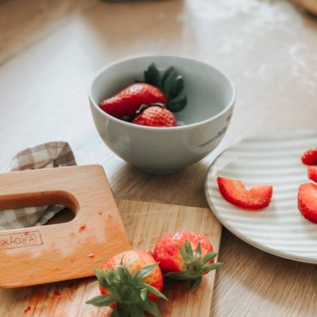 Cuchillo de madera Montessori  Utensilios de cocina