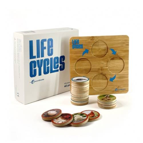 Juego de Los ciclos de la vida Nowordbooks Animales y Naturaleza