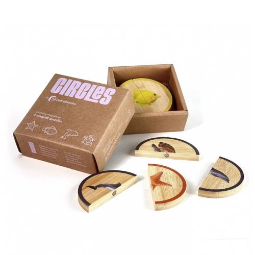 Circles - Animales Marinos Nowordbooks Primeros puzzles