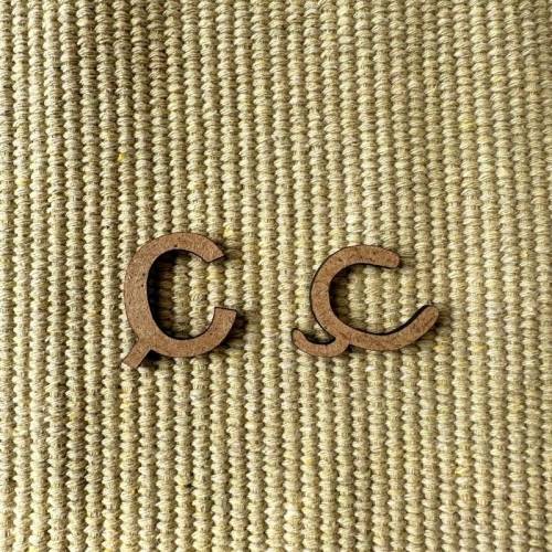 Confezione da 5 Ç Ç - C intrecciato