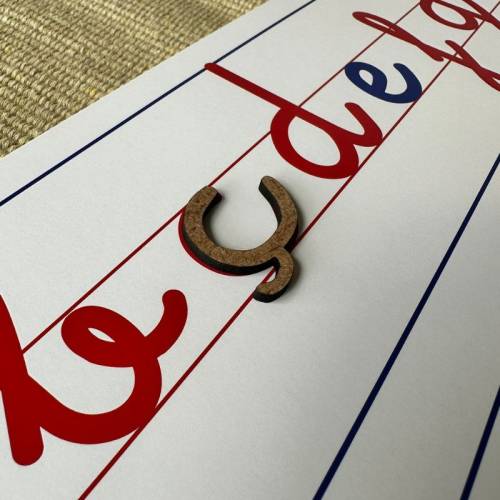 Pack de 5 uds letra Ç - C trencada Made in Spain Aprender a leer y escribir