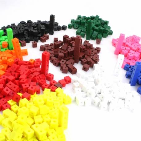 Policubos Mathlink de 1 cm  Geometría