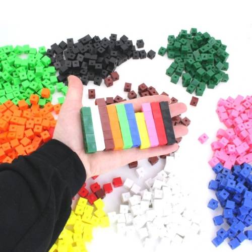 Policubos Mathlink de 1 cm  Geometría