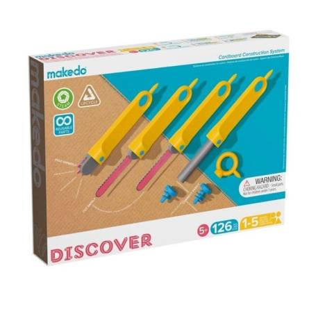 Makedo Discover Kit 126 pezzi