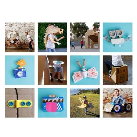 Makedo Discover Kit 126 pezzi 2