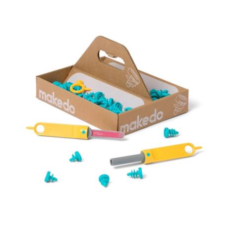 Makedo Explore kit de 50 piezas Makedo Construcciones
