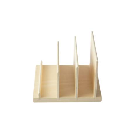 Soporte para tarjetas en 3 partes Montessori  Tarjetas Montessori