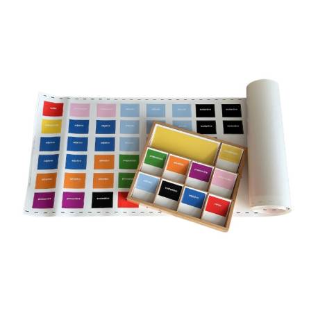 Adesivi Spagnolo per scatole Grammatica -...