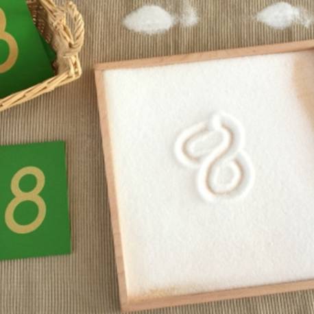 Sabbia di sale da traccia