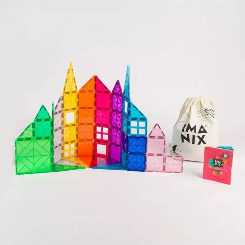 Construcción Magnética - Imanix 100 piezas Braintoys Construcciones