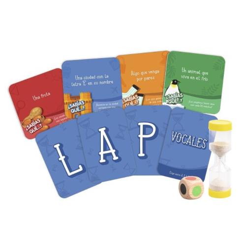 A toda letra - Juego de cartas Ludilo Juegos de mesa