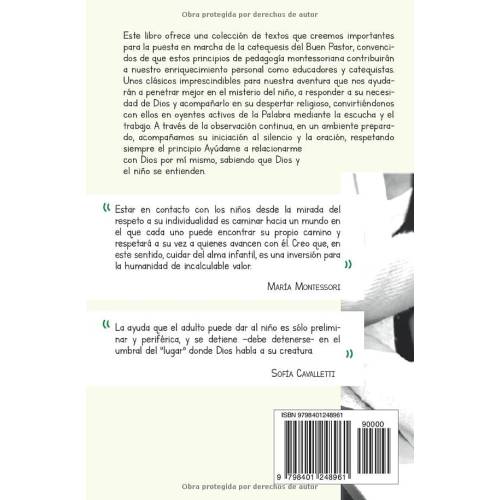 Catequesis del Buen Pastor y Pedagogía Montessori  Manuales Montessori