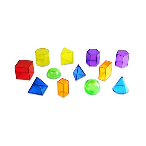 Sólidos geométricos translúcidos  Mesa de Luz