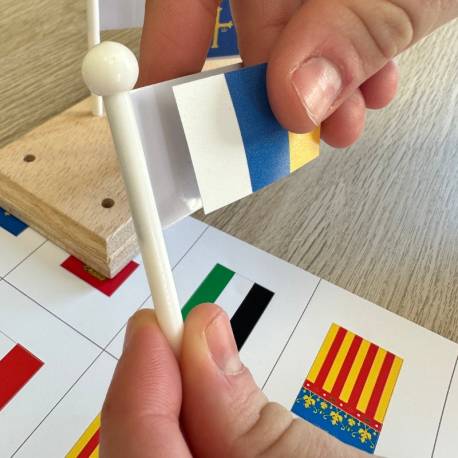 Adesivi con supporto - CCAA Spagna